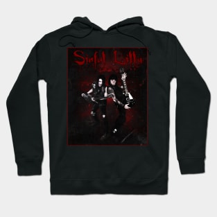 Sinful Lilly Red & Black Hoodie